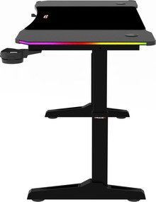 LUMEN RGB LED gamer asztal 120 × 60 cm