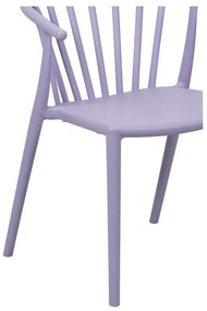 Levendula színű műanyag kerti szék Capri – Bonami Essentials