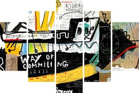 Festmény - Graffiti (150x105 cm)
