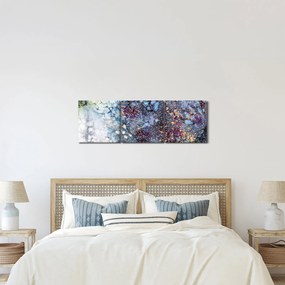 Kép - Absztrakció (órával) (90x30 cm)