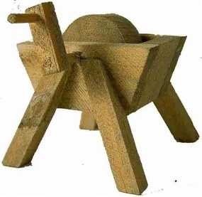 Betlehemcsiszoló- 5,5cm magas 11-13cm-es betlehemekhez