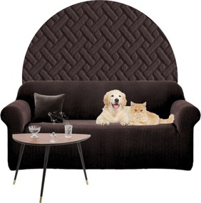 Fotel Huzat Kanapé Elasztikus Jacquard Halszálka 190-230 Oeko-tex