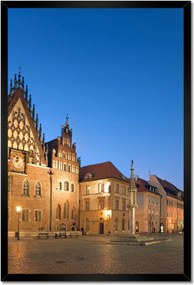 Poszterek keretben 40x60 Wroclaw városháza