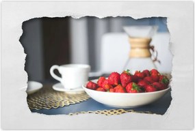 Poszterek 60x40 Kávé eperrel