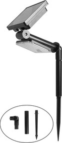Top Light-LED Napelemes lámpa érzékelővel 3 az 1-ben ZENITH LED/10W/3,7V 3000/4000/6500K 2400 mAh