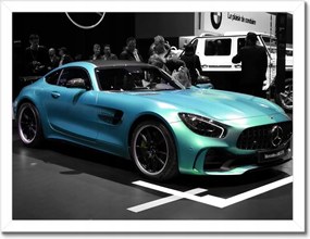 Poszterek keretben 40x30 Mercedes Amg