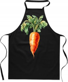 Konyhai kötény Divatos nyomtatás Sárgarépa zöldség nyomtatás