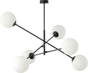 Emibig modern függeszték linear fehér fekete emi1169/6