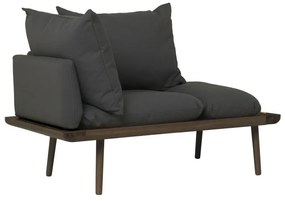 Antracitszürke kanapé 127 cm Lounge Around – UMAGE