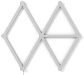 Nanoleaf NL59-K-0002LW-9PK-EU-KÉSZLET 9x LED RGBW Dimmelhető sín LINES 1200-6000K Wi-Fi