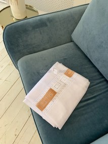 Kész függöny barna görög mintával 300x180 cm