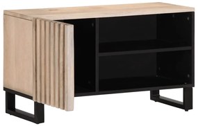 tömör mangófa TV-szekrény 80 x 34 x 46 cm