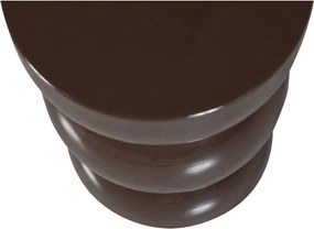 Fém kerek tárolóasztal ø 30 cm Breno – WOOOD