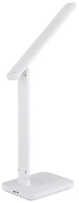 Globo 58481W - LORNA LED asztali lámpa, érintős, 3W, 5V, 1800 mAh, fehér