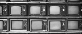Kép - Retro TV (120x50 cm)