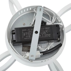 Mennyezeti lámpa fehér LED-del, 3 fokozatban dimmelhető, 4-lámpás - Navara