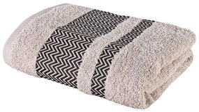 EMI Ates bézs pamut törölköző 50x90 cm