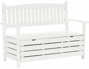 Kerti pad, fehér, 123,5 cm, DILKA