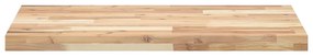 kezeletlen tömör akácfa íróasztallap 160 x 50 x 4 cm