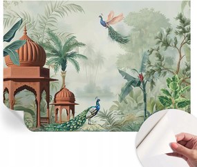 Öntapadós Dekoratív Fotótapéta Hálószobába Páva kertek 208x146 cm