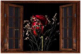 Poszterek 60x40 Rózsa Virág Virágok Rózsa