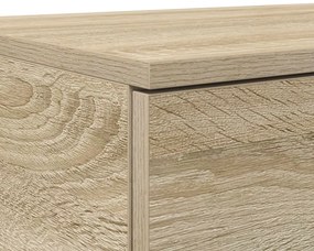 Ágytartók Sonoma tölgy 180x36,5x16,5 cm F MDF