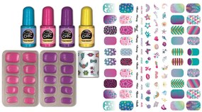 Crazy Chic Shiny Sötétben világító körömlakk és köröm díszítő készlet Clementoni