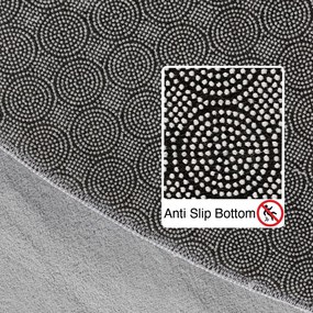 Világosszürke mosható kerek szőnyeg ø 200 cm Sky – Ayyildiz Carpets