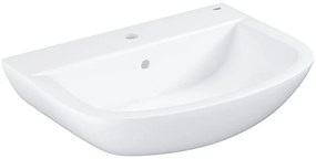 Mosdó Grohe Bau Ceramic 64,6x46,8 cm fehér színben fényes felülettel középső nyílással 39420000