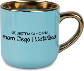 Bögre Nagy Kék Nem Vagyok Egyedül Ajándék Feleség Férj Házasság