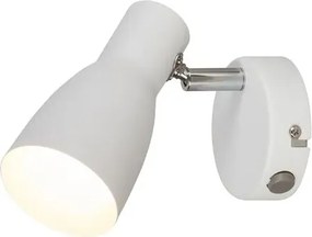 Rabalux beltéri fali lámpa e27 20w fehér ebony