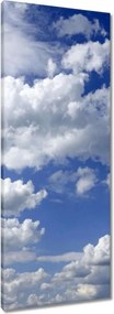 Vászonkép 40x100 Gömbölyű felhők Égbolt