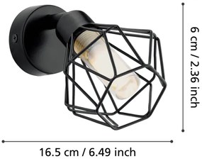 Eglo 32765 - LED Fali spotlámpa ZAPATA 1xG9/3W/230V