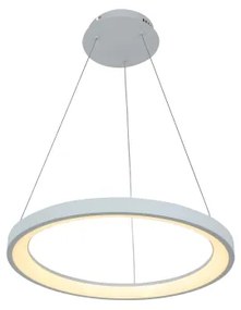Brilagi - Dimmelhető LED kábeles csillár FALCON SLIM LED/42W/230V átm. 50 cm fehér + távirányító