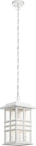 Elstead Lighting BEACON SQUARE KL-BEACON-SQUARE8-WHT Függőlámpa 1x60W/E27 IP44
