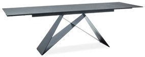 Étkezőasztal Westin III 160 x 90 cm, fekete
