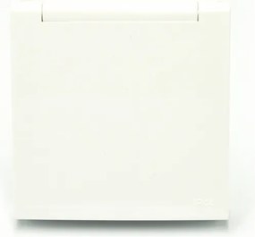 Efapel Aljzatelem IP44 Fedéllel Fehér 90654TBR