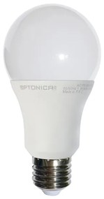 LED lámpa , égő , körte , E27 foglalat , 15 Watt , hideg fehér, Optonica