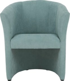 Klub fotel puffal, mentol, ROSE