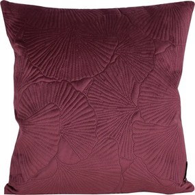 Dekoratív párnahuzat VELVET-58 45x45 bordó