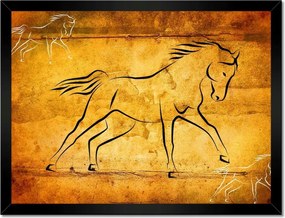 Poszterek keretben 40x30 Galoppozó ló