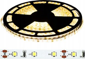 Led szalag 12V tekercs 25M 4,8W/m SMD2835 Meleg fényszín 3000K IP63