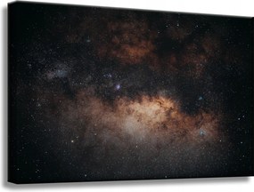 Vászonkép Kozmosz Csillagok Test Kék Kozmosz Ég 60x40