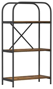 Könyvespolc Füstölt tölgy 60 x 30 x 109 cm Faanyag