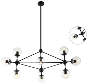 Orlicki Design Bao mennyezeti lámpa több mint 6x8 W fekete OR80094