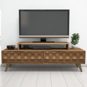 TV asztal City Walnut