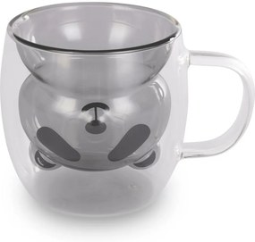 Lamart LT9126 2 részes Bear Vaso pohárkészlet, 230ml, fekete