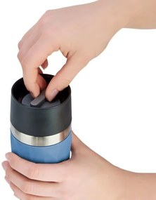Tefal - Termikus bögre 300 ml COMPACT MUG rozsdamentes/kék