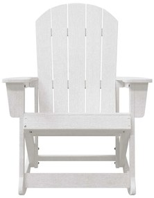 Adirondack hintás székek 2 pcs Fehér HDPE