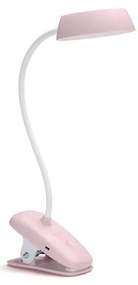 Philips Philips - LED Dimmelhető lámpa csipeszes DONUTCLIP LED/3W/5V 1200 mAh rózsaszín P5123